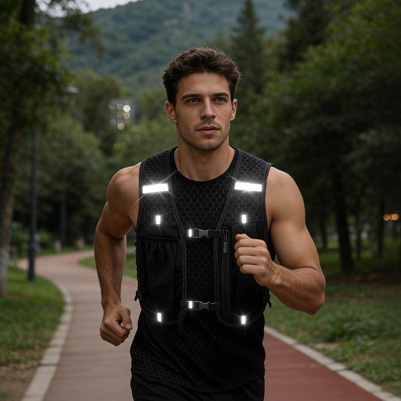 Reflective Running Gear Vest - New Running Vest Unisex Lightweight Breathable