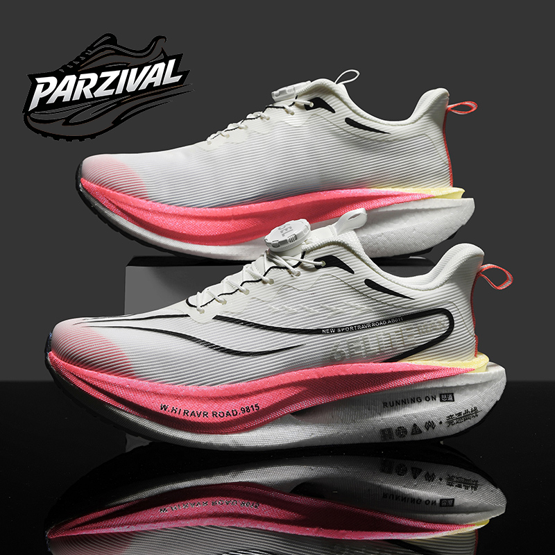Running Shoe Carbon - Men Carbon Plate Running Shoes Breathable
