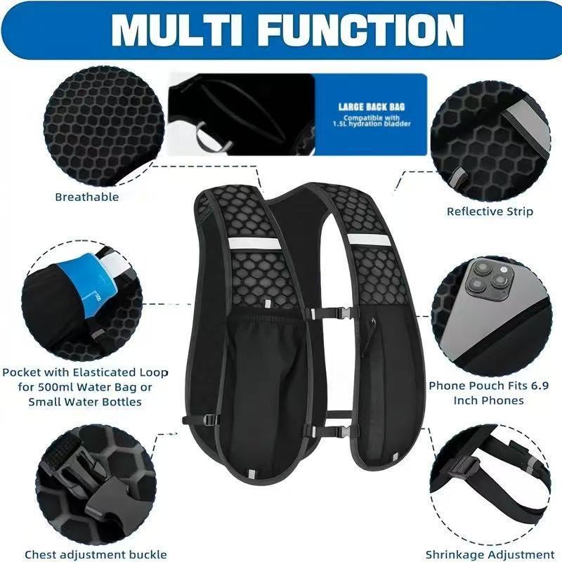Lightweight Running Vest for B - đánh giá và giá Running Gear Satisfy