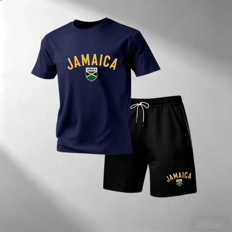 JAMAICA Summer Casual T-Shirts - đánh giá và giá Running Gear For Men