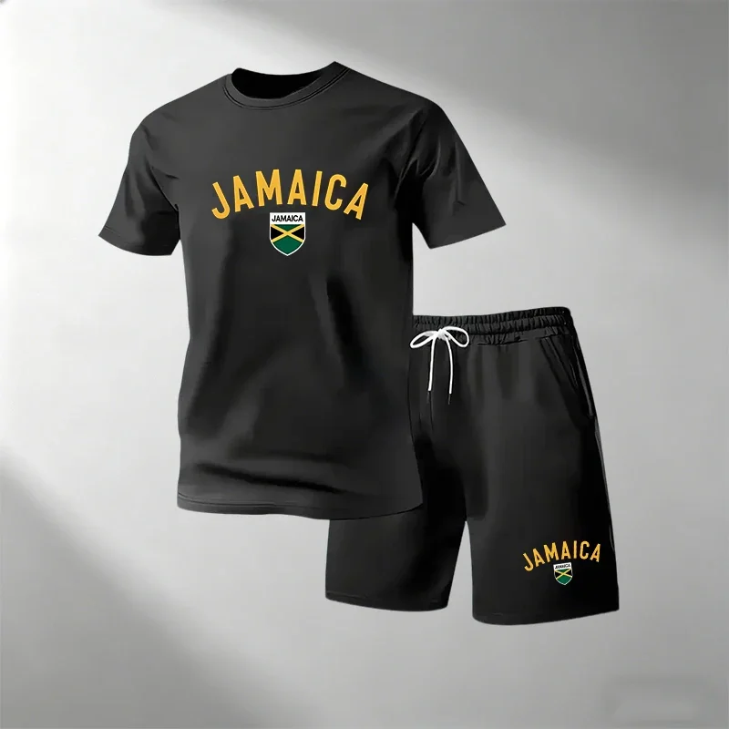 JAMAICA Summer Casual T-Shirts - đánh giá và giá Running Gear For Men