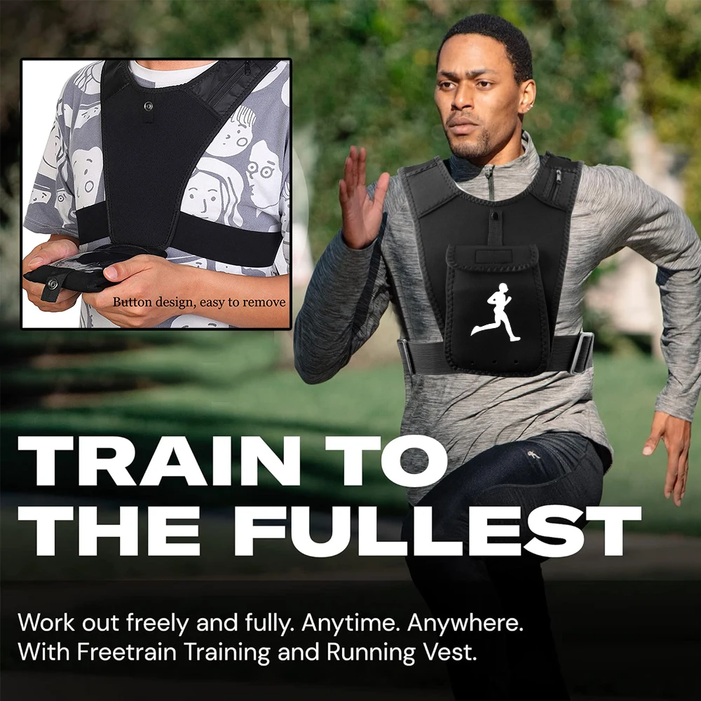 Adjustable Running Vest Phone  - đánh giá và giá Running Gear Satisfy