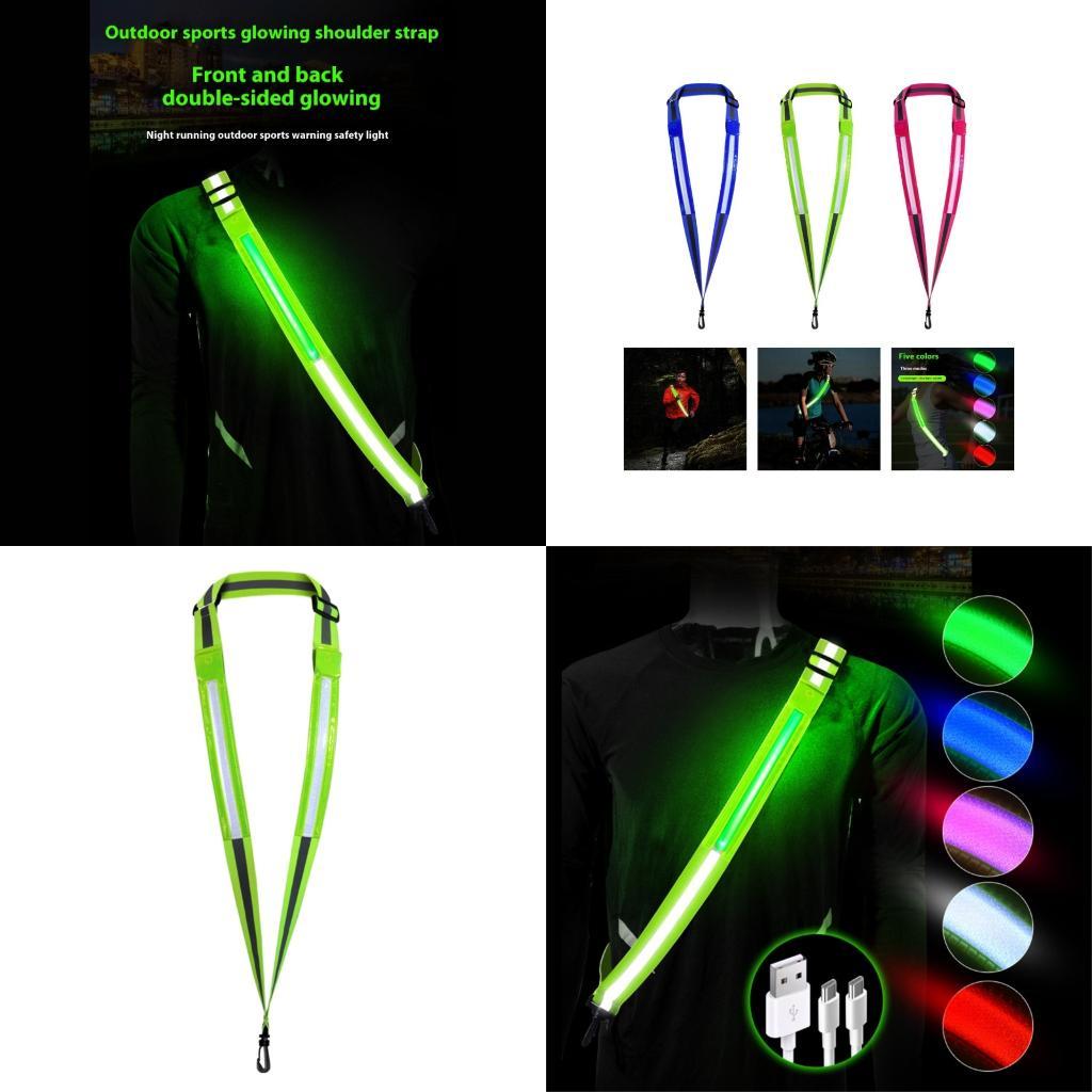 R6FE Cycling Phản xạ Dây đeo 5 - đánh giá và giá Running Visibility Gear
