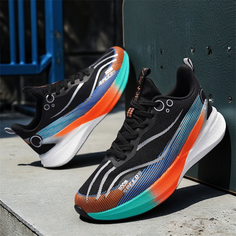 Men's Stylish Breathable Carbo - đánh giá và giá Running Shoe Carbon