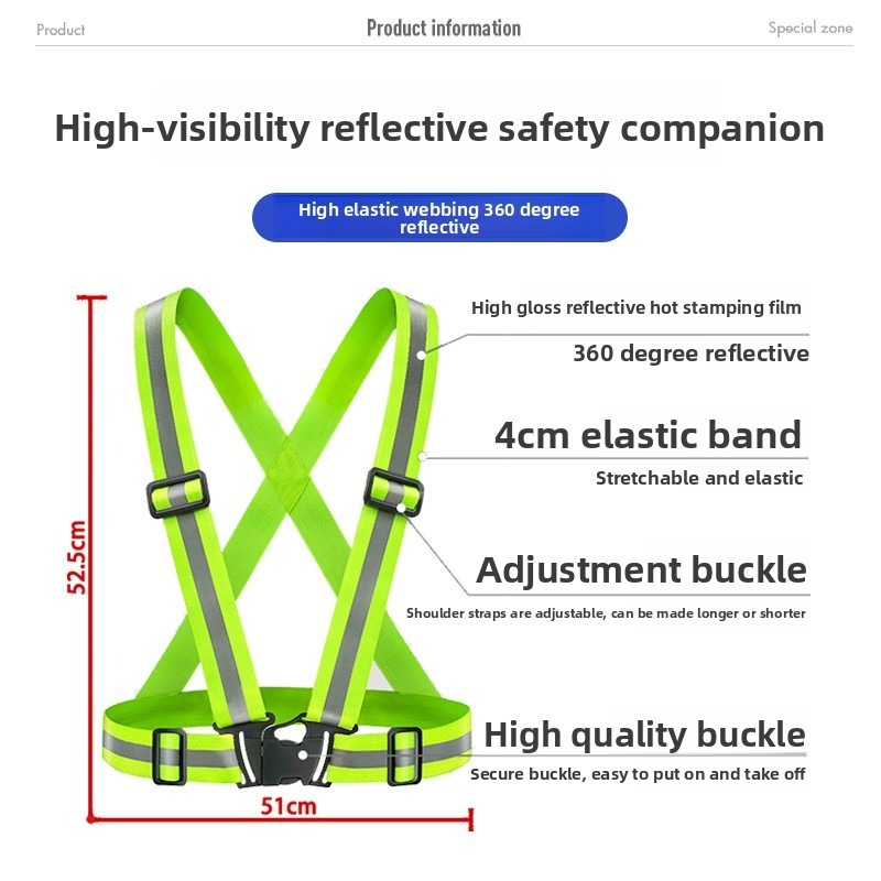 Adjustable Lightweight Reflect - đánh giá và giá Reflective Running Gear Vest