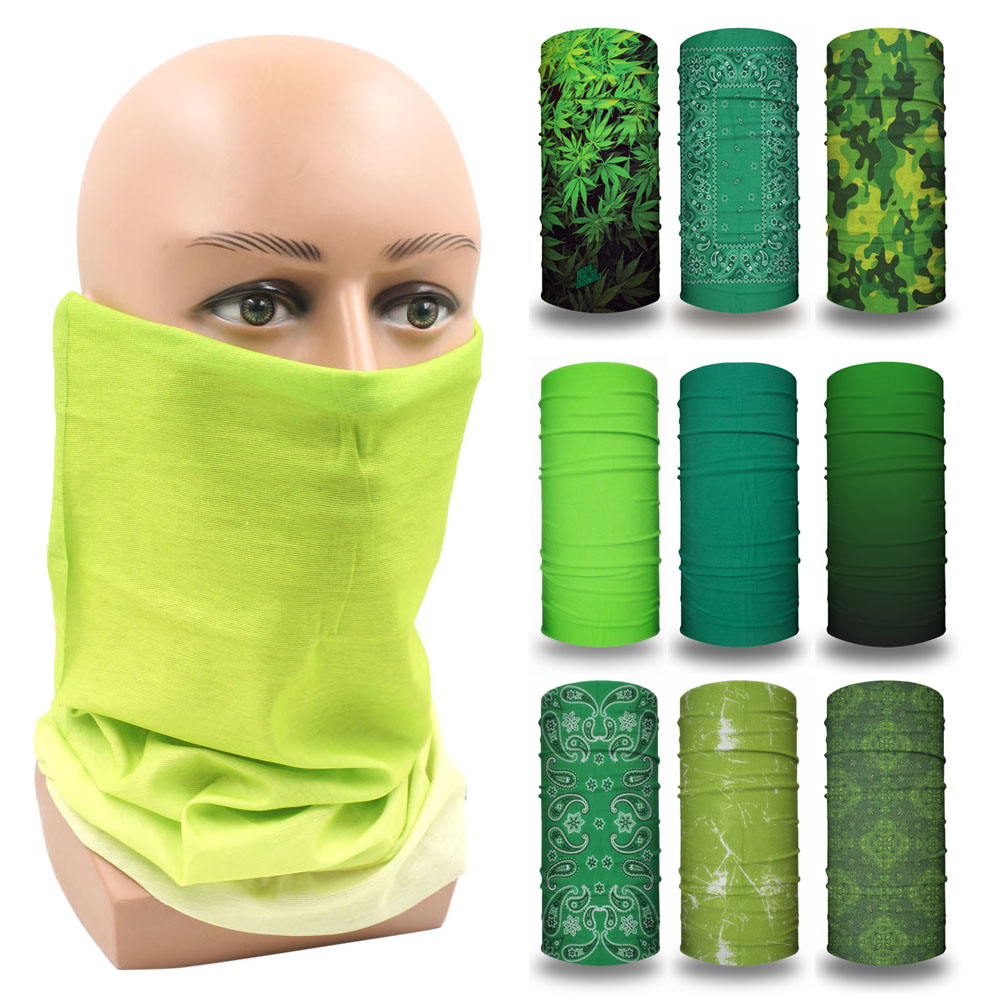 Green Face Bandanas Cover Hiki - đánh giá và giá Running Gear Parts