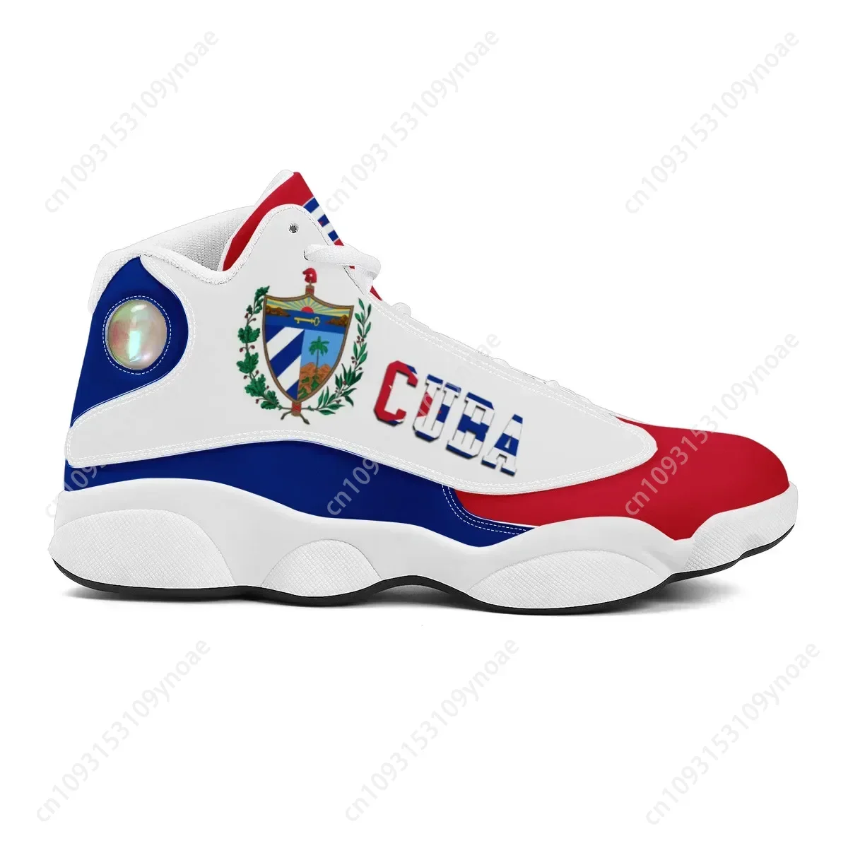 CUBA Flag Print Cool Men Baske - đánh giá và giá Running Gear Shoes