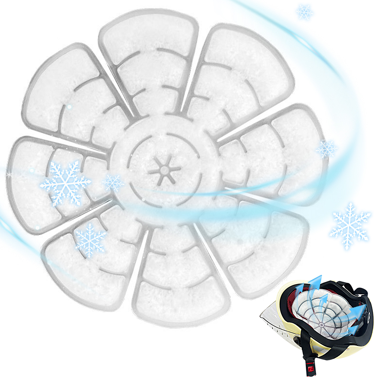 Flower Shape Gel Cooling Pack  - đánh giá và giá Energy Gel Pack