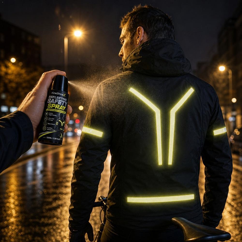 Night Reflective Safety Spray  - đánh giá và giá Running Visibility Gear
