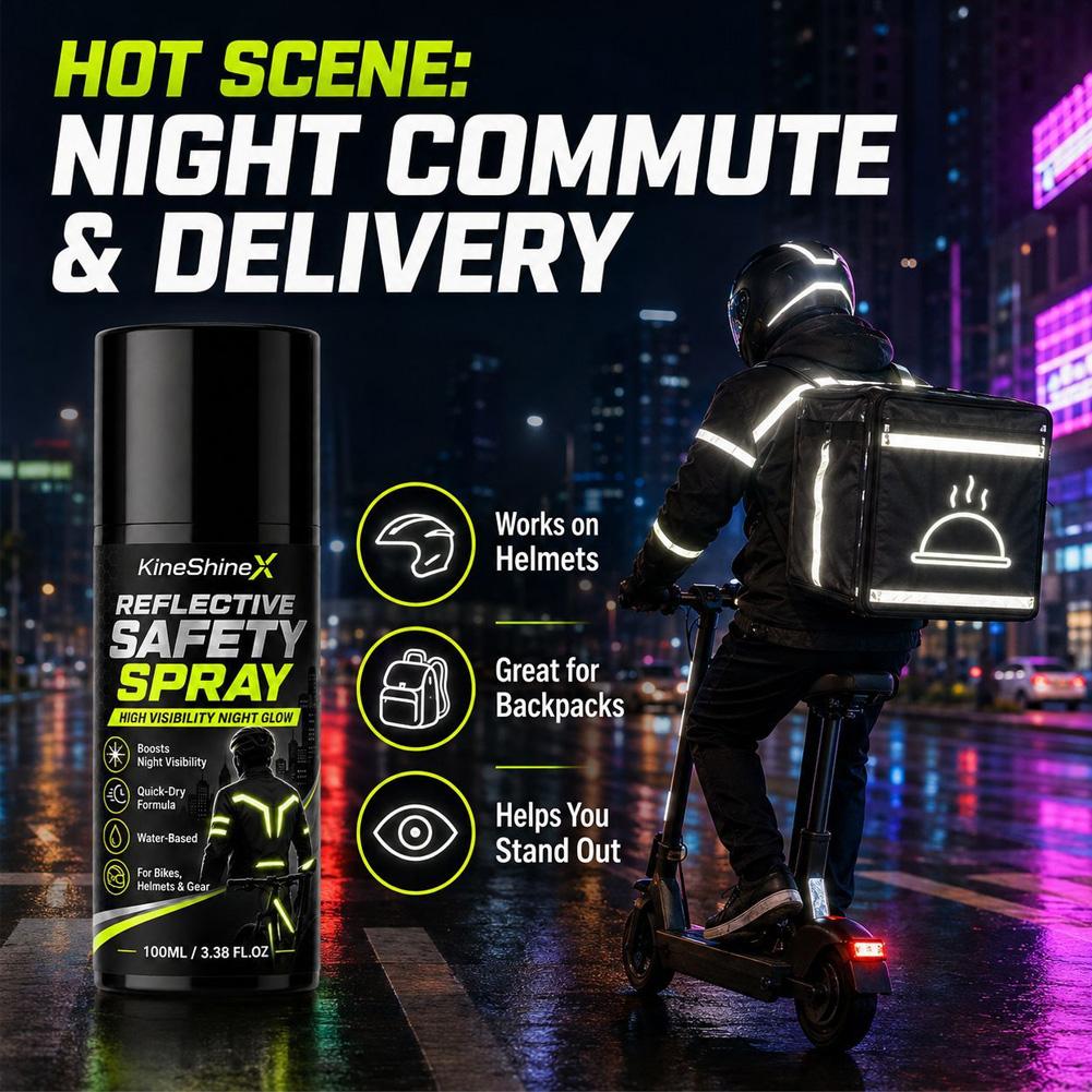 Night Reflective Safety Spray  - đánh giá và giá Running Visibility Gear