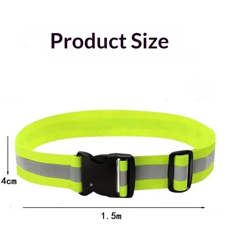Adjustable Elastic Reflective  - đánh giá và giá Running Visibility Gear